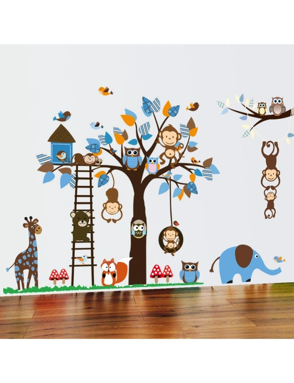 NNEKGE Monkeys in the Tree Wall Sticker, hi-res image number null