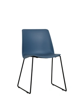 NNEKGE Set of 2 Timothy Dining Chairs (Blue)