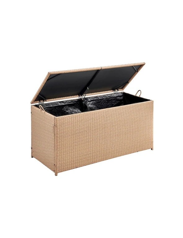 NNEKGE Safra Outdoor Furniture Storage Box (Natural Small), hi-res image number null