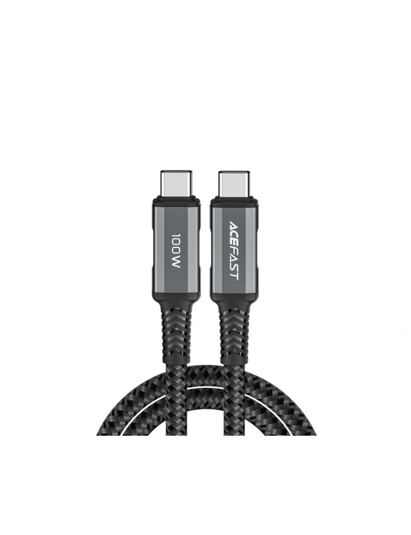Orotec ACEFAST Nylon Braided Charging Data Cable C4-03 USB-C to USB-C 100W, hi-res image number null