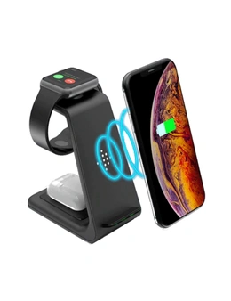 Orotec Gift Pack - NexGen 3-in-1 Wireless Charger Plus Wireless Earphones with Wireless Charging Case