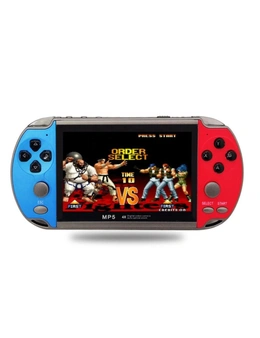 Orotec Gamon XT 4.3-inch Portable Hand-held Video Game Console with 3500 Preloaded Games Blue/Red
