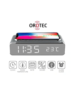 Orotec Wireless Charger Alarm Clock