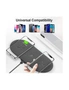 Orotec 10W 3-in-1 Slimline Triple Wireless Charger Pad for Apple + Qualcomm Charger Kit, hi-res
