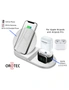 Orotec 10W 3-in-1 Fast Charge Triple Wireless Charger for Apple (White), hi-res