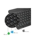 Orotec Portable Bluetooth Slim Wireless Keyboard Standalone for Tablets, Smartphones, PCs, Pink, hi-res