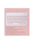 Orotec Portable Bluetooth Slim Wireless Keyboard Standalone for Tablets, Smartphones, PCs, Pink, hi-res