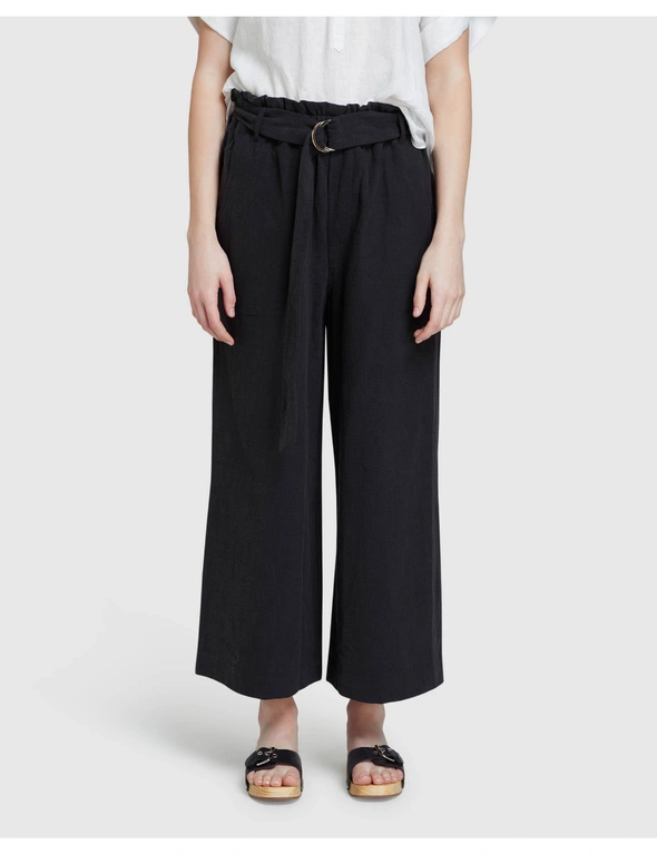 Oxford Celine Linen Pants, hi-res image number null