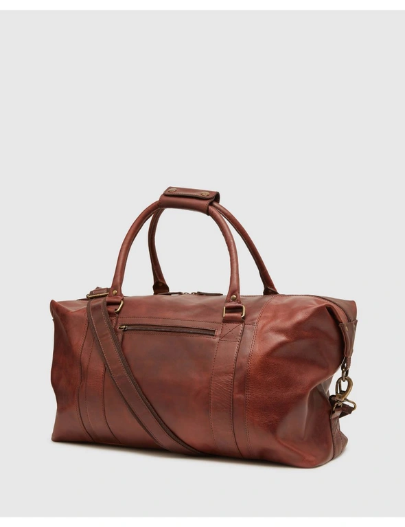 Oxford Garret Leather Overnight Bag, hi-res image number null