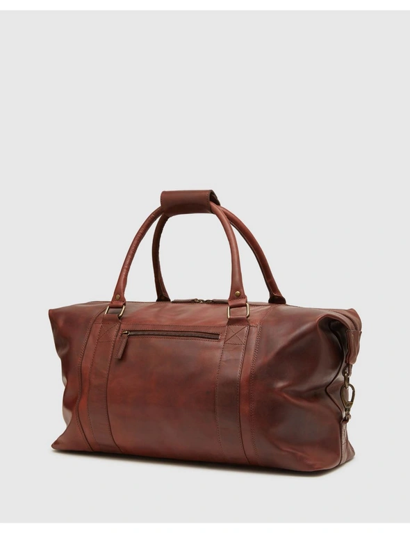 Oxford Garret Leather Overnight Bag, hi-res image number null