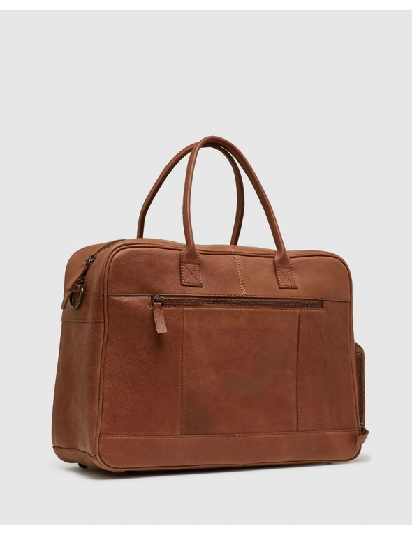 Oxford Hudson Leather Overnight Bag, hi-res image number null