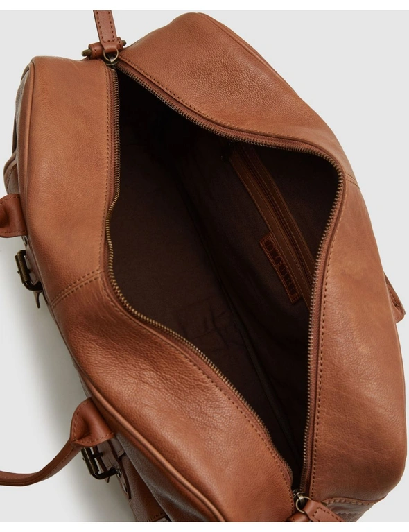 Oxford Hudson Leather Overnight Bag, hi-res image number null