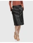 Oxford Jemma Leather Skirt, hi-res