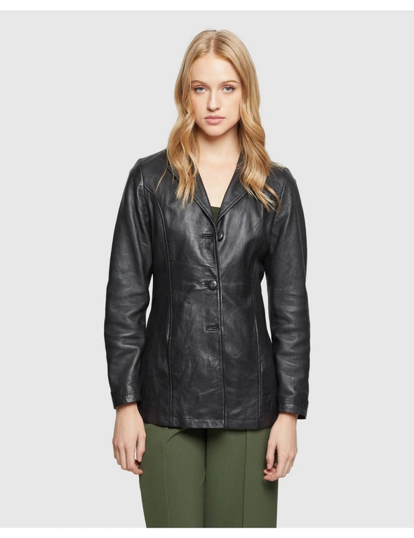 Oxford Jude Leather Blazer, hi-res image number null