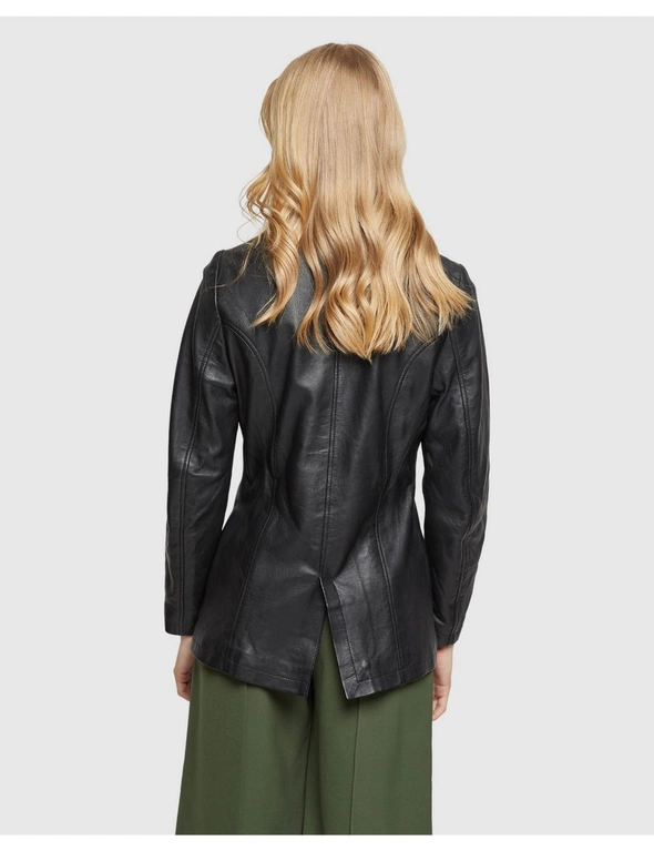 Oxford Jude Leather Blazer, hi-res image number null