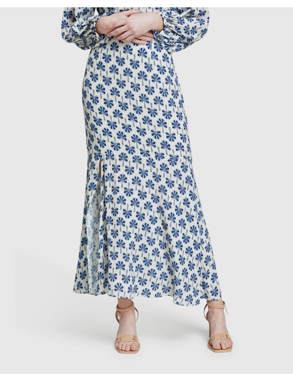 Oxford Riches Geo Print Skirt, hi-res image number null