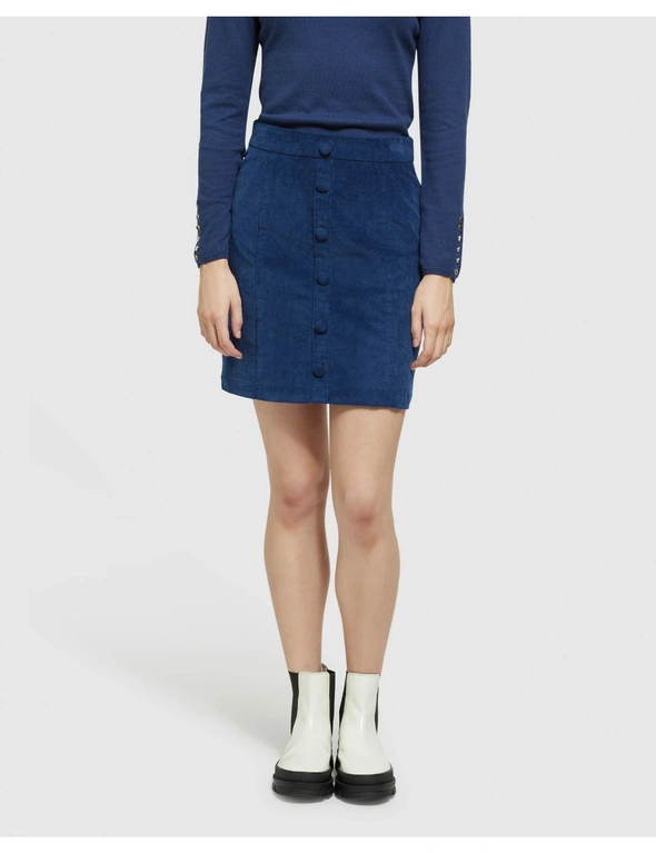 Oxford Anya Corduroy Mini Skirt, hi-res image number null