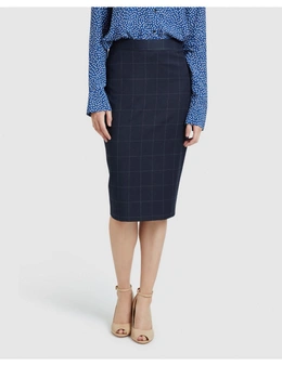 Oxford Peggy Stretch Eco Suit Skirt
