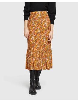 Oxford Samara Floral Printed Skirt