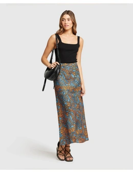 Oxford Overboard Tropical Print Skirt