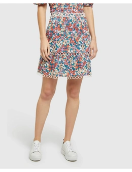 Oxford Greta Ditsy Floral Skirt