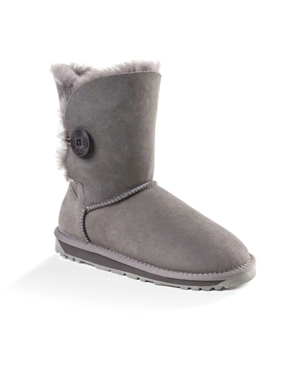 Ozwear UGG Womens Classic Short Button Boots, hi-res image number null