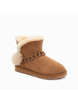 Ozwear Ugg Mini Pompom Boots (Water Resistant)