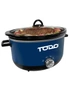 TODO 3.5L Stainless Steel Slow Cooker Removable Ceramic Bowl, hi-res