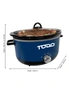 TODO 3.5L Stainless Steel Slow Cooker Removable Ceramic Bowl, hi-res