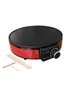 TODO 1400W Electric Crepe Maker Non-Stick Pancake Skillet Griddle Grill Omelette Plate Pan, hi-res