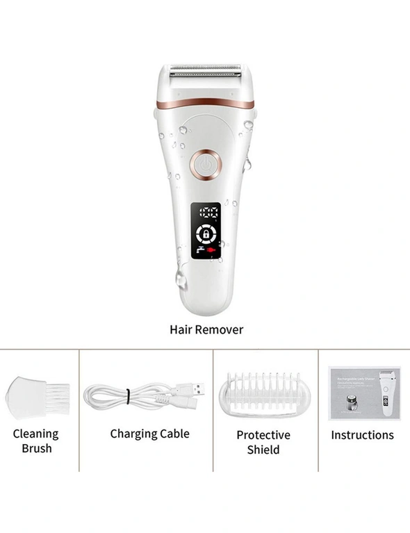 Waterproof IPX6 Hair Remover, hi-res image number null