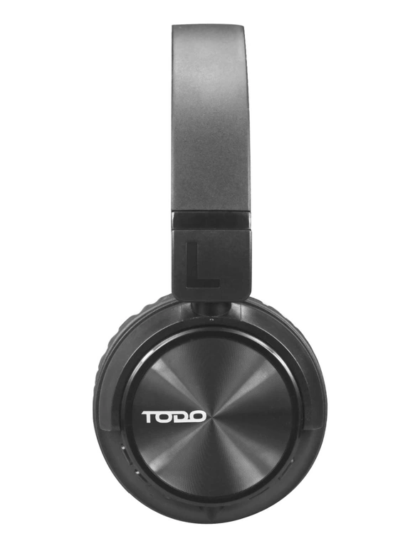 TODO Stereo Lightweight Bluetooth 5.0 Headphones Rechargeable Battery, hi-res image number null