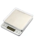 500G Stainless Steel Electronic Scale Clear Tray 0.01G Graduation Backlit Lcd Compact, hi-res