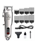 TODO Cordless Hair Clipper Beard Trimmer 3.7V 2000mAh Stainless Steel Blade USB Charge, hi-res