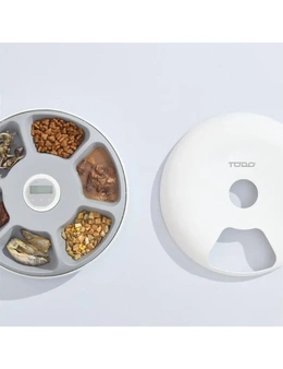 TODO Automatic Pet Feeder 180ml x 6 Meals
