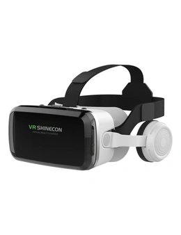 TODO 3D VR Box Glasses Virtual Reality Headset Bluetooth Headphone 4.7"- 7.2" Phone Compatible