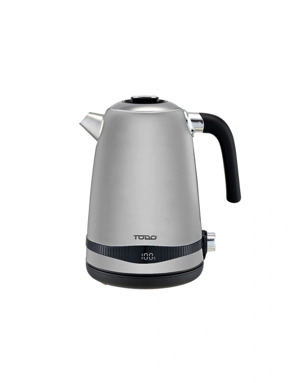 TODO 1.7L Stainless Steel Cordless Kettle Keep Warm Electric Led Water Jug, hi-res image number null