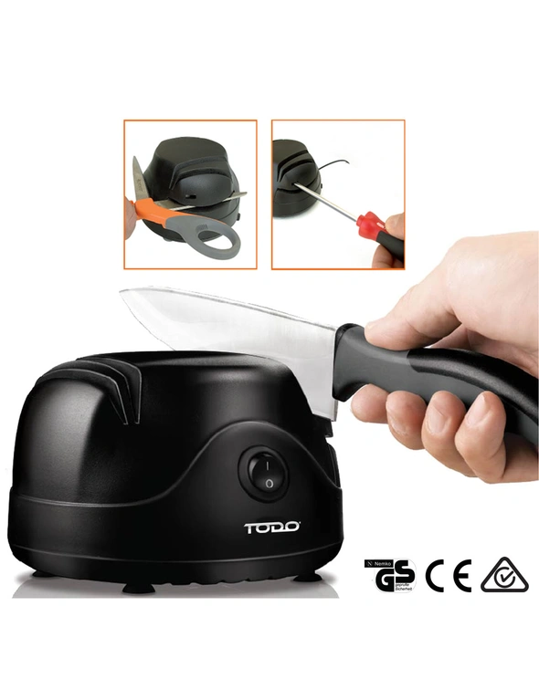 TODO Multi Function Electric Knife and Scissors Sharpener, hi-res image number null