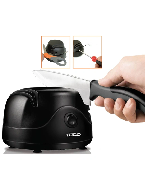 TODO Multi Function Electric Knife and Scissors Sharpener, hi-res image number null