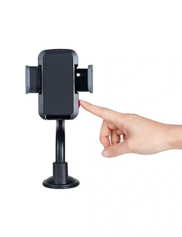 Quick Snap Universal Car Windshield Mount Holder Stand Mobile 3.5" - 7" Mobile Phone, hi-res image number null