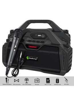 TODO Bluetooth TWS Wireless Karaoke Speaker w/ Rechargeable Mic 3.7V