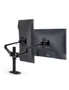 TODO Aluminium Dual Monitor Stand Desk Clamp Mount Bracket VESA 75-100mm up to 32", hi-res