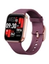 Bluetooth Smart Watch 1.6" TFT 2.5D Touch Screen Temperature Heart Rate Blood Pressure BT 5.0 - Black, hi-res