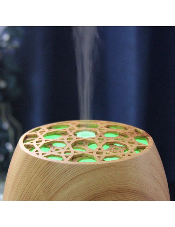 TODO 120ml Humidifier Aromatherapy Diffuser 7 Colour Led Ultrasonic Mist, hi-res image number null