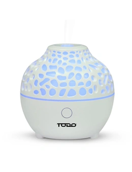TODO 60ml Humidifier Aromatherapy Diffuser 7 Colour Led Ultrasonic Mist