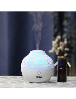 TODO 60ml Humidifier Aromatherapy Diffuser 7 Colour Led Ultrasonic Mist