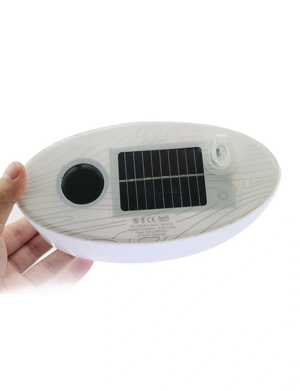 Bluetooth Speaker LED Light Solar USB Power Inflatable Soundpaq Camping IP66, hi-res image number null