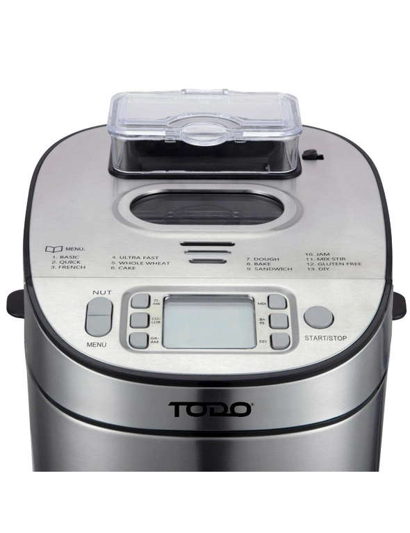 TODO 550W Stainless Steel Bread Maker, hi-res image number null
