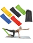 Pilates and Yoga Loop Resistance Band 5 Set + Bag, hi-res