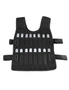 Weighted Steel Plate Vest for Resistance Training and Load Bearing Running, hi-res